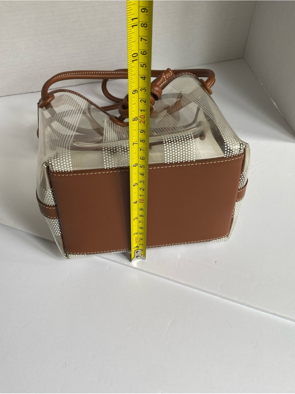 VASIC Tote Bag PVC CLR Plain with Dust bag - Picture 11 of 11